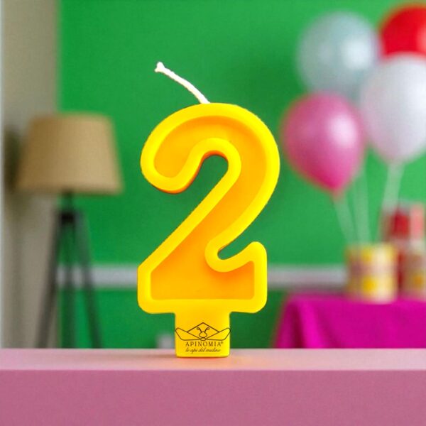 NUMERI_candela di compleanno - immagine 3