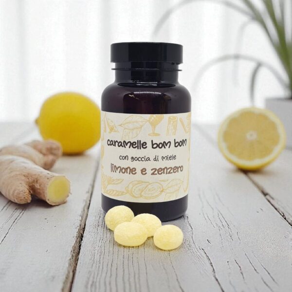 Caramelle bombom LIMONE e ZENZERO